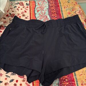 Women's navy blue athletic Shorts